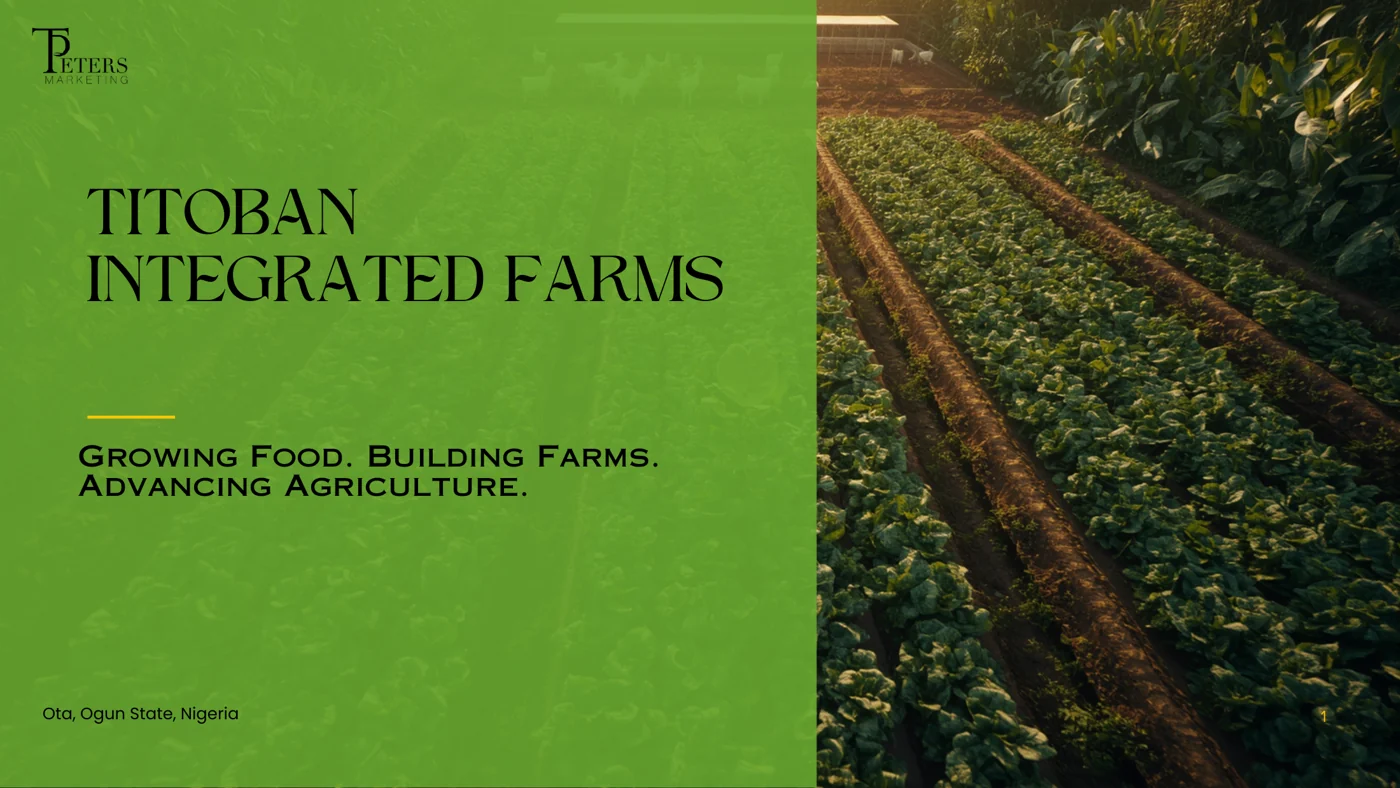 Titoban Integrated Farms project